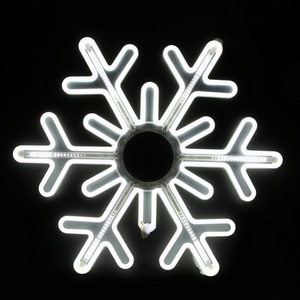 Изображение товара Световая фигура Снежинка светодиодная из гибкого неона Sneha A-964 WT