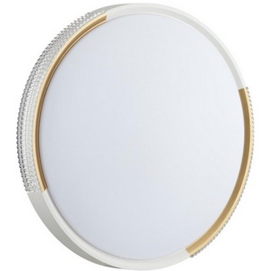 Изображение товара Настенно-потолочный светильник Sonex Velio 7612/ELN пластик/белый/золотистый LED 76Вт 3000/4000/6000K D490 IP43