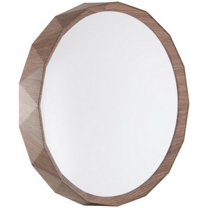 Изображение товара Настенно-потолочный светильник Sonex Zif Wood 7637/AL BASICA SN пластик/корич. под дер. LED 18Вт 4000K D295 IP43 ZIF