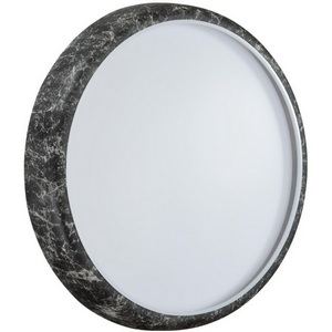 Изображение товара Настенно-потолочный светильник Sonex Mramo Black 7639/DL COLOR SN пластик/черн. мрамор LED 48Вт 4000K D410 IP43