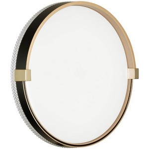 Изображение товара Настенно-потолочный светильник Sonex Olidi Black 7647/CL PALE SN пластик/белый/черный/золотой LED 30Вт 4000К D340 IP43