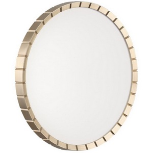 Изображение товара Настенно-потолочный светильник светодиодный Sonex Atabi Gold 7648/ELN пластик/белый/золотой LED 76Вт 3000/4000/6000К