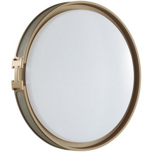 Изображение товара Настенно-потолочный светильник Sonex Favemo Grey 7654/DL пластик/белый/серый/золотой LED 48Вт 4000К D405 IP43