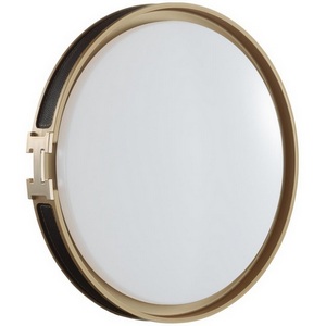 Изображение товара Настенно-потолочный светильник Sonex Favemo Black 7667/DL пластик/белый/черный/золотой LED 48Вт 4000К D405 IP43