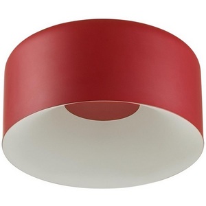 Изображение товара Потолочный светильник круглый Sonex Confy 7691/26L металл/акрил/белый/красный LED 26Вт 4000K D260 IP20