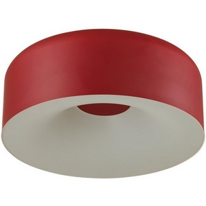 Изображение товара Потолочный светильник круглый Sonex Confy 7691/40L металл/акрил/белый/красный LED 40Вт 4000K D360 IP20
