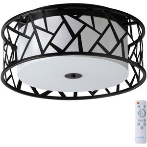 Изображение товара Потолочный светильник Sonex Fabiana 7700/40L металл/пластик/белый/черный LED 40Вт 3000-6000K D500 IP20 пульт ДУ