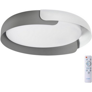 Изображение товара Потолочный светильник Sonex Antares 7707/60L металл/пластик/белый/серый LED 60Вт 3000-6000K D580 IP20 пульт ДУ
