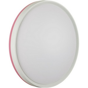 Изображение товара Настенно-потолочный светильник Sonex Kezo Pink 7708/DL пластик/белый/розовый LED 48Вт 4000К D400 IP43