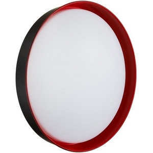 Изображение товара Настенно-потолочный светильник Sonex Tuna Red 7710/DL пластик/белый/красный LED 48Вт 4000К D400 IP43
