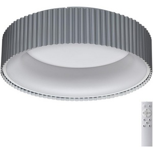 Изображение товара Потолочный светильник Sonex Sharmel 7713/56L металл/акрил/белый/серый LED 56Вт 3000-6500К D460 IP20 пульт ДУ