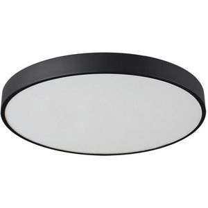 Изображение товара Потолочный светильник накладной светодиодный 4000k круглый Sonex Quasar 7758/70L металл/акрил/черный LED 60Вт+10Вт(подсветка) 4000K D600