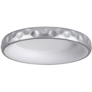 Изображение товара Потолочный светильник светодиодный с холодным белым светом круглый Sonex Lacuna 7772/56L металл/белый/серебряный LED 56Вт 3000-6000K D500 ССТ