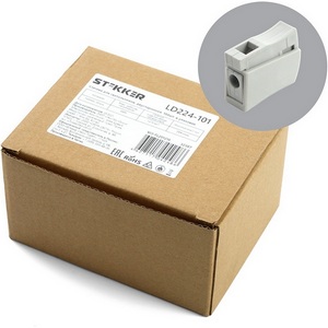 Изображение товара Клемма двусторонняя Stekker 32387