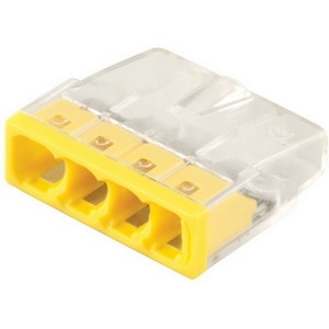 Изображение товара Клемма пружинная 4-х проводная Stekker 32414