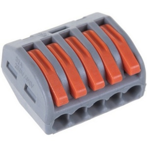 Изображение товара Клемма рычажковая 5-и проводная Stekker 32422