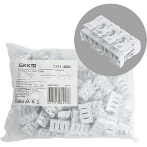 Изображение товара Клемма рычажковая Stekker 32735