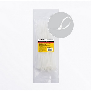 Изображение товара Хомут 3,6x200мм белый 100 шт. Stekker 32777