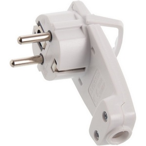 Изображение товара Вилка угловая с заземлением Stekker 39039