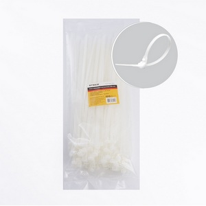 Изображение товара Хомут многоразовый 8x300мм белый 100 шт. Stekker 39084