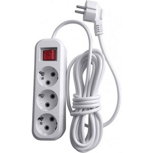 Изображение товара Удлинитель 3-х местный 2 метра с заземлением Stekker Home 39197