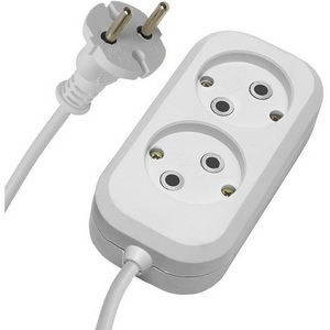 Изображение товара Удлинитель 2-х местный 2 метра без заземления Stekker Home 39201