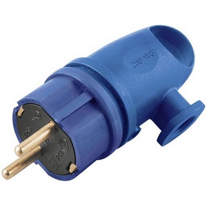 Изображение товара Вилка угловая с заземлением IP44 Stekker Одри 39254