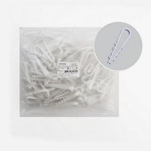 Изображение товара Дюбель-хомут для круглого кабеля (11-18мм) белый 100 шт. Stekker 39332