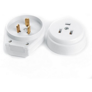 Изображение товара Розетка накладная с вилкой с заземлением для плит Stekker 39469