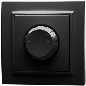 Изображение товара Диммер встраиваемый (черный) Stekker Эрна 39474