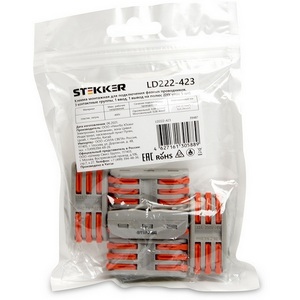 Изображение товара Клемма монтажная 5 шт. Stekker 39487