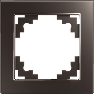 Изображение товара Рамка на 1 пост (коричневый) Stekker Катрин 39535