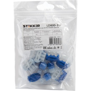 Изображение товара Зажим соединительный Скотч-лок 0,5-1,5мм2 (4мм) Stekker 39552