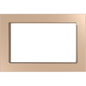 Изображение товара Рамка на 2 поста (шампань) Stekker Катрин 39567