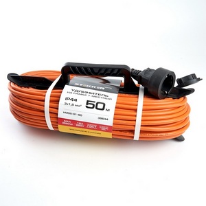 Изображение товара Удлинитель одноместный с заземлением 50 метров на рамке IP44 Stekker Home 39634