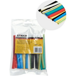 Изображение товара Набор термоусадочных трубок 10 см. 21 шт. (разноцветный) Stekker 39712