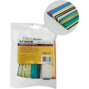 Изображение товара Трубка термоусадочная 100 мм 21 шт. Stekker 39714