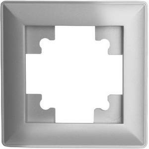 Изображение товара Рамка на 1 пост (серебро) Stekker Катрин 39797