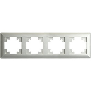 Изображение товара Рамка на 4 поста (серебро) Stekker Катрин 39800