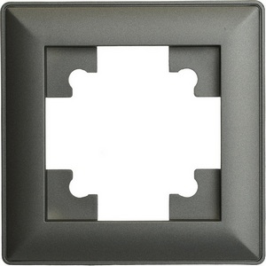 Изображение товара Рамка на 1 пост (графит) Stekker Катрин 39807