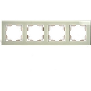 Изображение товара Рамка на 4 поста (дымчатый) Stekker Катрин 49037