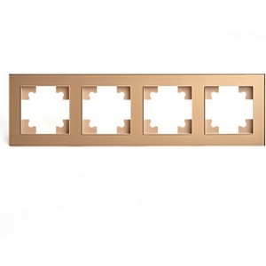 Изображение товара Рамка на 4 поста (золото) Stekker Катрин 49038