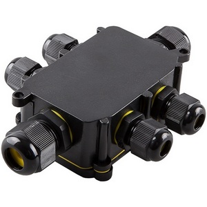 Изображение товара Распределительная коробка на 6 выходов (черный) Stekker 49124