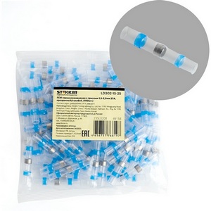 Изображение товара Гильза термоусаживаемая с припоем 1,5-2,5 мм2 Stekker 49158