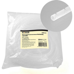 Изображение товара Лента спиральная монтажная диаметр пучка 9-65 мм 10 метров (белый) Stekker 49283