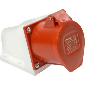 Изображение товара Розетка с защитной крышкой IP44 Stekker ST 49436