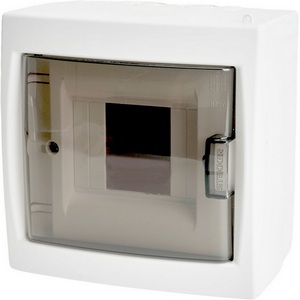 Изображение товара Бокс настенный накладной 4 модуля Stekker 49633