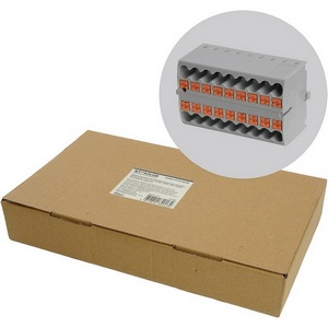 Изображение товара Зажим блочный на 18 точек Stekker 49746