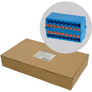 Изображение товара Зажим блочный на 18 точек Stekker 49752