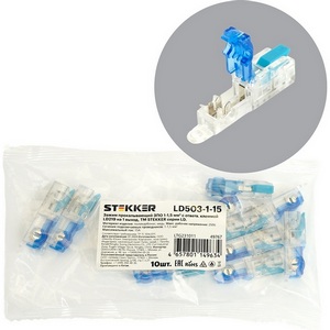 Изображение товара Зажим прокалывающий ответвительный 1-1,5 мм Stekker 49767